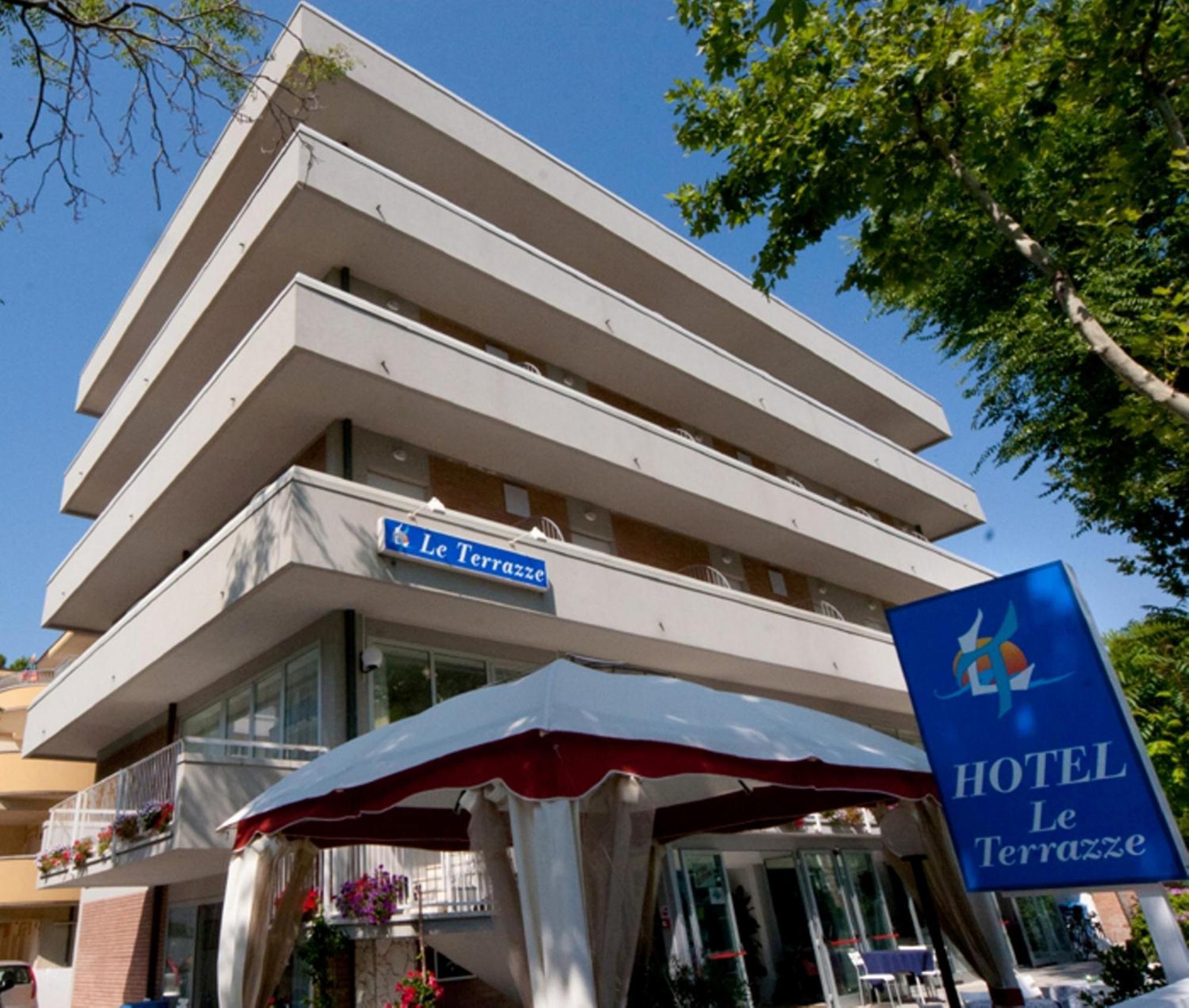 Hotel Le Terrazze Riccione Exterior foto